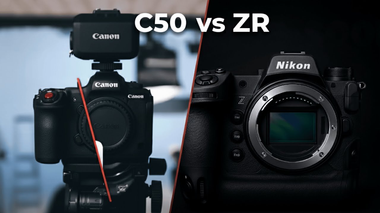 Nikon ZR & Canon EOS C50: Οι 2 πιο πρόσφατες κυκλοφορίες που αλλάζουν τον φωτογραφικό και κινηματογραφικό κόσμο!