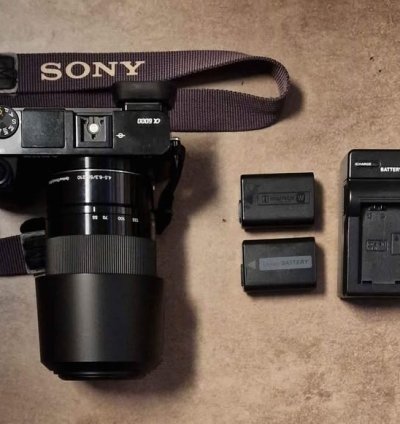 Sony Alpha ILCE-6000 Mirrorless APS-C Kit – Εξαιρετική κατάσταση, Full πακέτο!