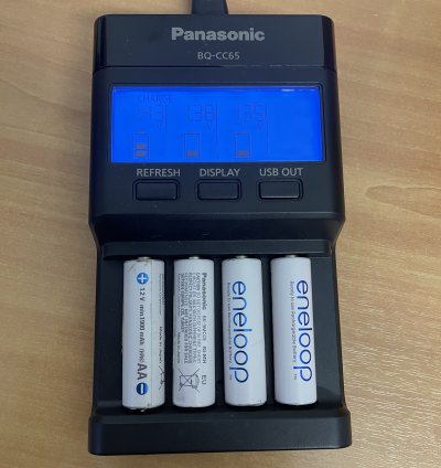Φορτιστής Μπαταριών Panasonic Eneloop Professional BQ-CC65E AA/AAA Black - Μεταχειρισμένος