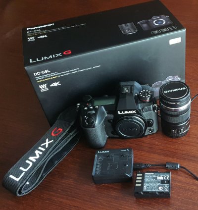 Panasonic G9 με φακό Olympus 12-50mm